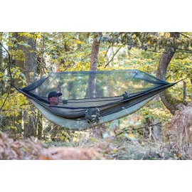 AMAZONAS Moskito-Traveller Thermo XXL 350 x 160 cm braun/beige inkl. Moskitonetz
