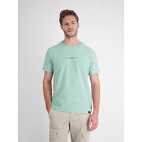 LERROS T-Shirt LERROS Lässiges Rundhals-T-Shirt grün S