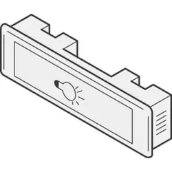 Renz Metallwaren. Lichttaster LIRA 75x22 braun 97-9-85111 br