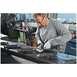 Bosch GWS 18V-10 Professional ohne Akku + L-Boxx 06019J4003