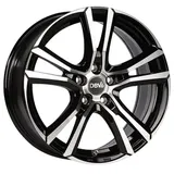 DBV Andorra 6,5 x 16 5 x 114,3 ET48 Schwarz glänzend