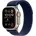 GPS + Cellular 49 mm Titangehäuse natur, Trail Loop blau S/M