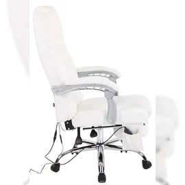 CLP Pacific Echtleder mit Massagefunktion weiß