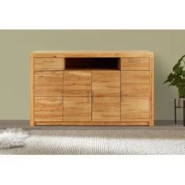 vogl möbelfabrik Highboard 182 x 107 x 42 cm Braun / Beige