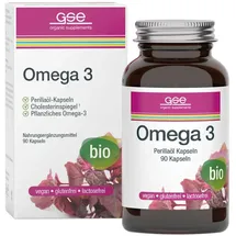 GSE Omega 3 Perillaöl Kapseln Bio 90 St.
