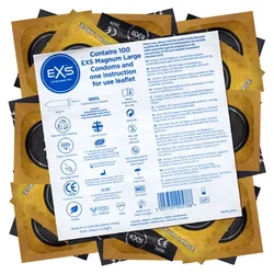 «Magnum» Extra Large, XXL-Kondome für noch mehr Freiraum (100 Kondome) 100 St