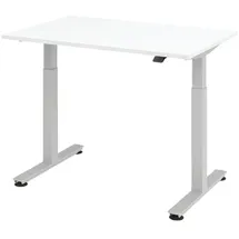 hjh OFFICE PRO Schreibtisch XMST12 Weiß