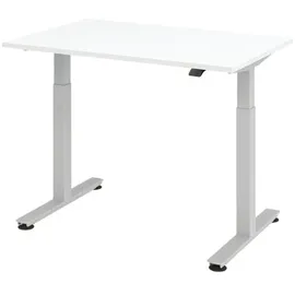 hjh OFFICE PRO Schreibtisch XMST12 Weiß
