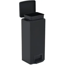 deluke Mülleimer 30 l Schwarz