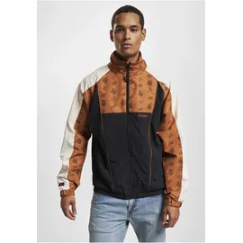 FUBU FB Initials Aop Block Track Jacket - Orange