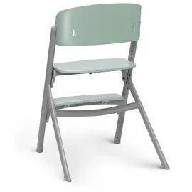 Kinderkraft Kinderhochstuhl LIVY Olive green mit Babyliege Wippe CALMEE