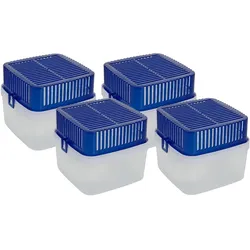 4x Luftentfeuchter Raum Entfeuchter Box 2x 400g Beutel Trockner Granulat