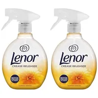 Lenor Faltenlöser-Spray entfernt Falten im Stoff, Sommerbrise, Doppelpack, 2 x 500 ml