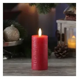 adilina LED Kerze LINA 12,5 cm rot