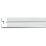 PROFHOME DECOR Zierleiste 200 cm x 2,6 cm x 2,5 cm weiß