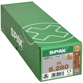 SPAX Holzbauschrauben 8.0 x 280 mm TX 40 Tellerkopf - 50 Stk.