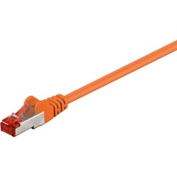 Goobay 95526 Netzwerkkabel S/FTP (PiMF) Orange