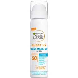 Garnier Ambre Solaire Super UV Over Make-up Spray LSF 50+ Sonnenschutz 75 ml 