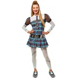 Rubie's 1000684M Frankie Stein Erwachsenenkostüm Monster High Fasching, Damen, Mehrfarbig, 42-44 Halloween