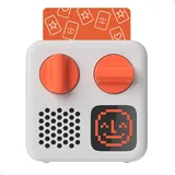 YOTO Mini (2024 Edition) + Selber Machen Sie Ihre Karte - Kinder Bildschirmfreier Bluetooth Audio Player, All-in-1 Reisegerät spielt Geschichten Musik Podcast Radio Ok-to-Wake Uhr, Verwendung als