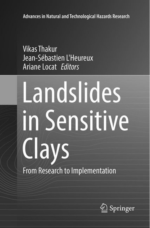 Landslides In Sensitive Clays, Kartoniert (TB)