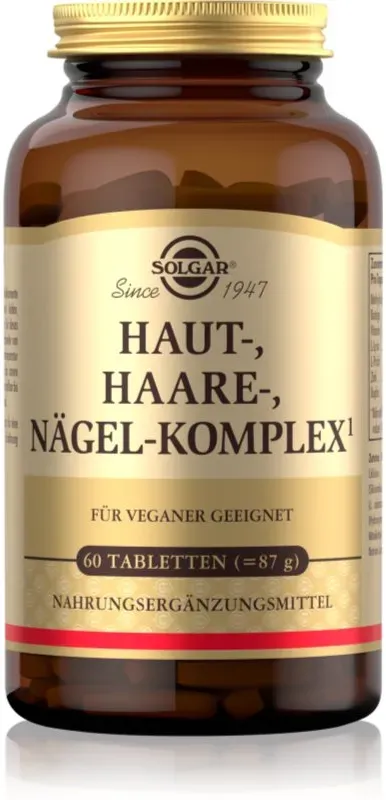 Solgar Haut-, Haare-, Nägel-Komlex Tabletten für schöne Haare, Haut und Nägel 230 g