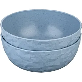 Koziol Club Set Skagen Geschirrset 10-tlg. nature flower blue