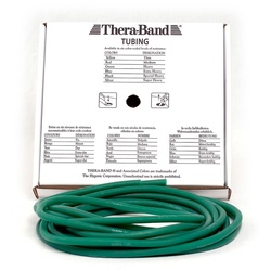 Thera-Band Tubing Level 3 Schwierig Widerstandsbänder Grün 7,5m