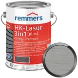 Remmers HK-Lasur 3in1 Grey Protect platingrau, matt, 2,5 Liter, Lösemittelreduzierte Premium-Vergrauungslasur für außen, 3in1, schnelltrocknend, langlebig