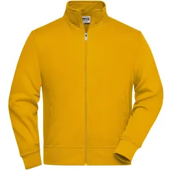 Sweatjacke "JN836" - XS - gold-yellow