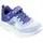 SKECHERS Sola Glow Kids Blau/Silber 32