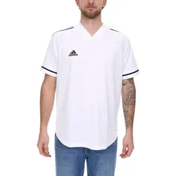 adidas Condivo 20 Kurzarm Trikot Herren Jersey Fußball-Shirt mit AeroReady FT7255 Weiß/Schwarz - S