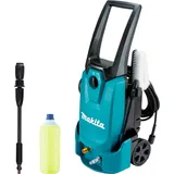 Makita HW 1200 Hochdruckreiniger 1800 Watt 120 bar 420 l/h + Sprühlanze + Universalreiniger