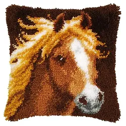 Knüpfkissen "Pferd"
