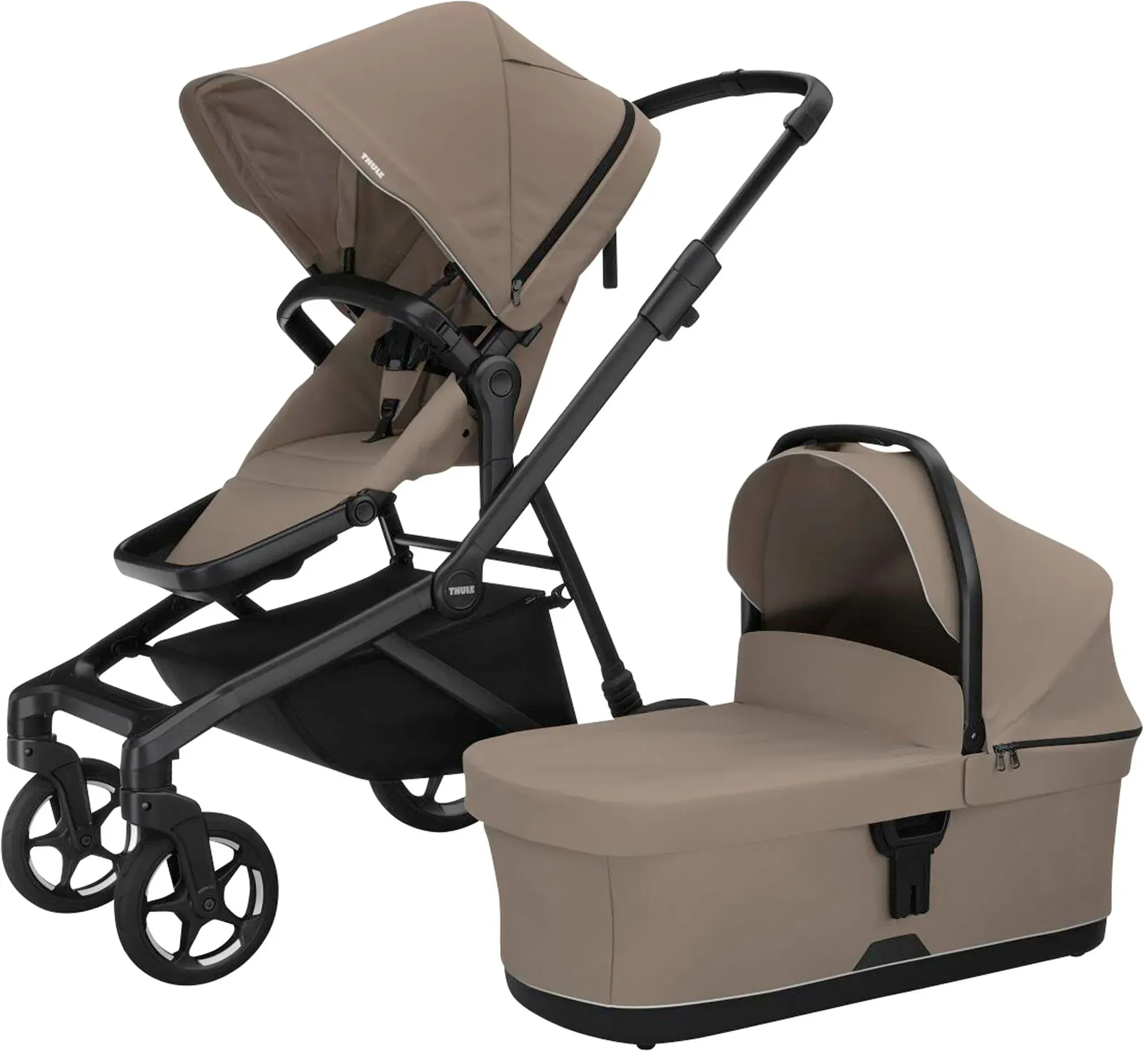 Thule Kombikinderwagen Sleek 2, beige