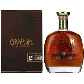 ophyum rum Ophyum 12 Jahre 40% vol 0,7 l Geschenkbox