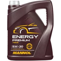 MANNOL Energy Premium 5W-30 API SN/CF Motorenöl, 5 Liter