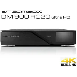 DreamBox DM900 UHD 4K schwarz 1x DVB-S2X Dual, 500GB