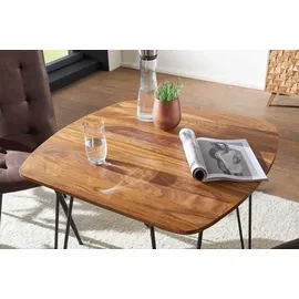 FineBuy 80 x 76 x 80 cm braun