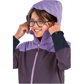 KILLTEC Mädchen Outdoorjacke/Funktionsjacke mit Kapuze KOW 195 GRLS JCKT, pflaume, 128, 38510-000