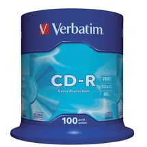 Verbatim CD-R 700MB 52x 100er Spindel