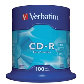Verbatim CD-R 700MB 52x 100er Spindel