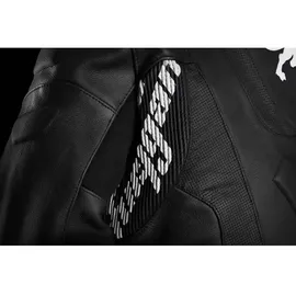 Furygan Raptor Evo III Lederjacke Schwarz/Weiß XL