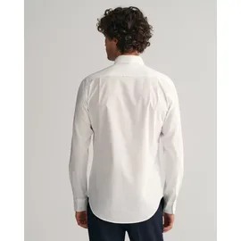 GANT Slim Fit Popeline Hemd Weiß S