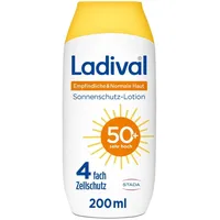 STADA Ladival Sonnenschutz Lotion LSF 50+ für empfindliche und
