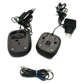 Gigaset Pure 120 Duo - 2 schnurlose Telefone mit Anrufschutz und ECO DECT - beleuchtetes Display - hörgerätekompatibel, anthrazit schwarz [Kompatibel in DE, IT, FR, NL, BE, Che, AUT]
