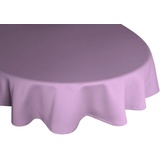 Wirth Tischdecke "NEWBURY" Tischdecken Gr. B/L: 130 cm x 190 cm, oval, lila (flieder) Tischdecken oval