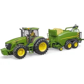 Bruder 02032 - John Deere Rundballen- Presswickelkombination C441R 1:16