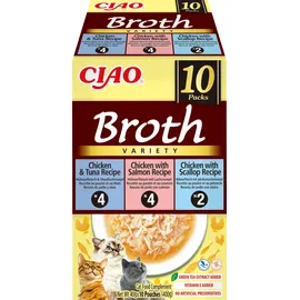 INABA Ciao Broth Huhn und Lachs 12 x 40 g