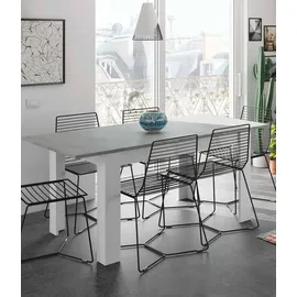 Dmora Dilici 140/190 x 78 x 90 cm grau